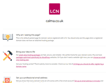 Tablet Screenshot of calma.co.uk