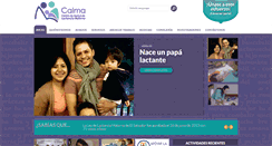 Desktop Screenshot of calma.org.sv